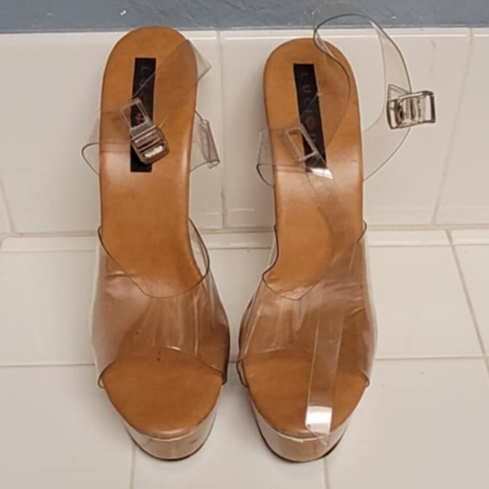 Lucious platform heels